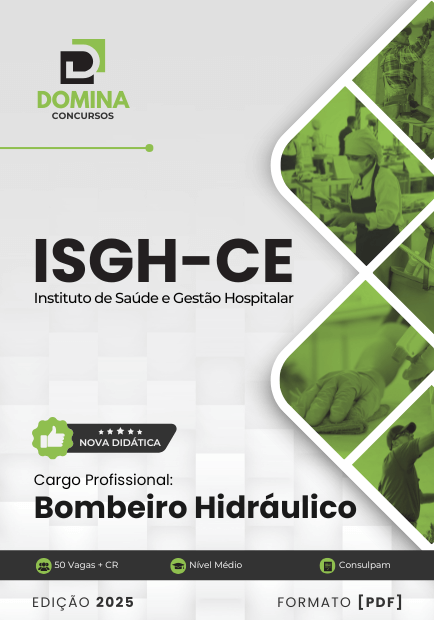 Apostila Bombeiro Hidráulico ISGH CE 2025
