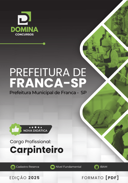 Apostila Carpinteiro Franca SP 2025