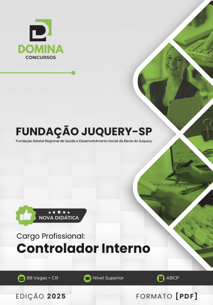 Apostila Controlador Interno Fundação Juquery SP 2025