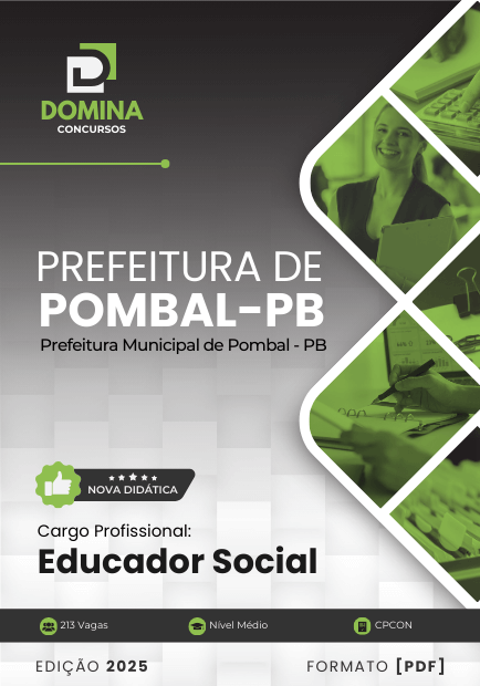 Apostila Educador Social Pombal PB 2025