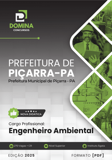 Apostila Engenheiro Ambiental Piçarra PA 2025