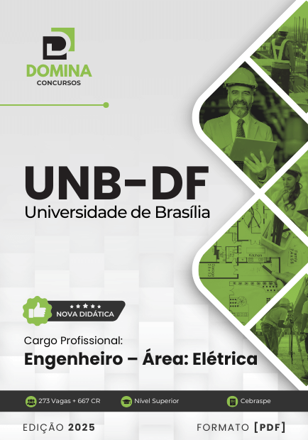 Apostila Engenheiro Elétrico UnB DF 2025
