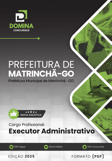 Apostila Executor Administrativo Matrinchã GO 2025