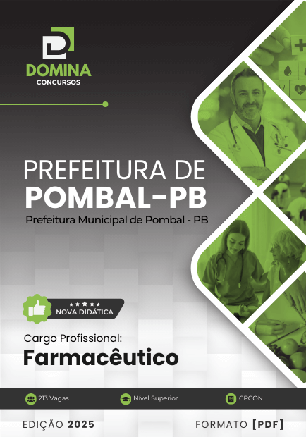 Apostila Farmacêutico Pombal PB 2025