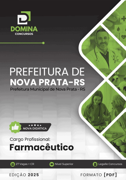 Apostila Farmacêutico Nova Prata RS 2025