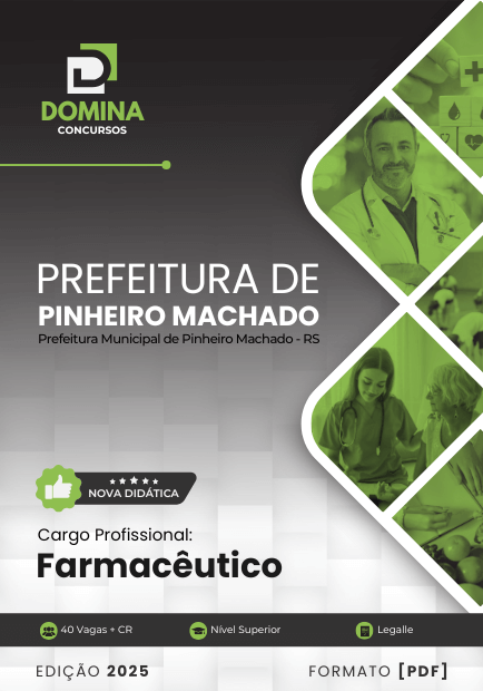 Apostila Farmacêutico Pinheiro Machado RS 2025