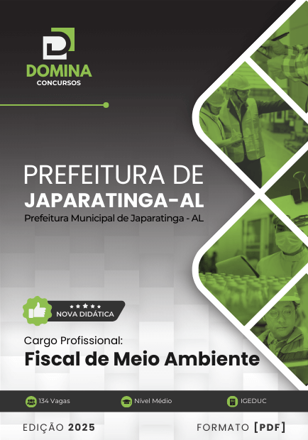 Apostila Fiscal de Meio Ambiente Japaratinga AL 2025