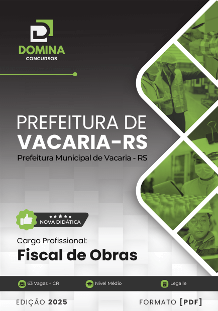 Apostila Fiscal Obras Vacaria RS 2025