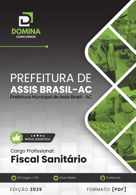Apostila Fiscal Sanitário Assis Brasil AC 2025