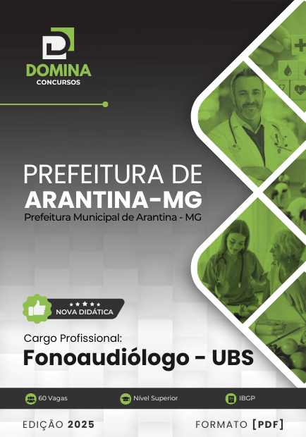 Apostila Fonoaudiólogo UBS Arantina MG 2025