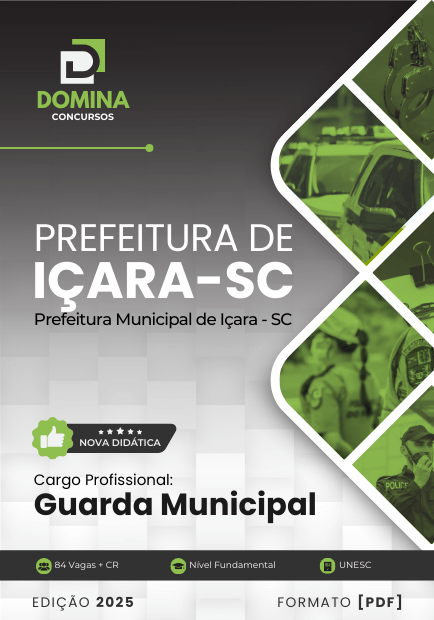 Apostila Guarda Municipal Içara SC 2025