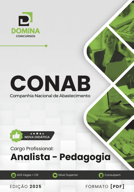 Apostila Analista Pedagogia CONAB 2025