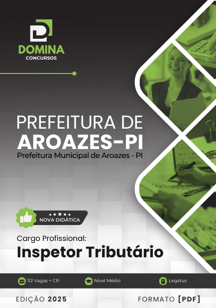 Apostila Inspetor Tributário Aroazes PI 2025