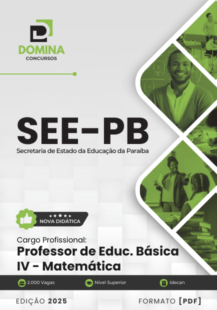 Apostila Professor de Matemática SEE PB 2025