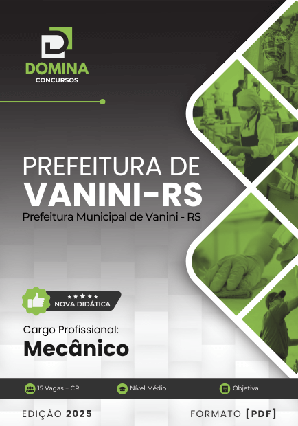 Apostila Mecânico Vanini RS 2025