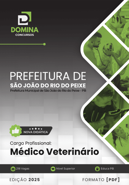 Apostila Médico Veterinário São João Rio Peixe PB 2025