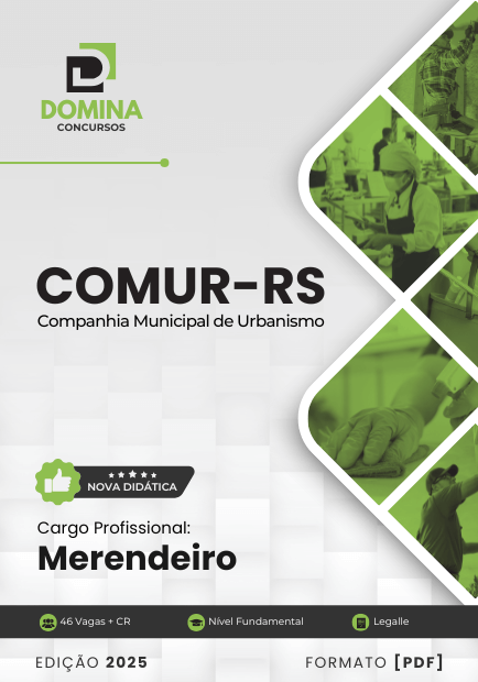 Apostila Merendeiro COMUR RS 2025