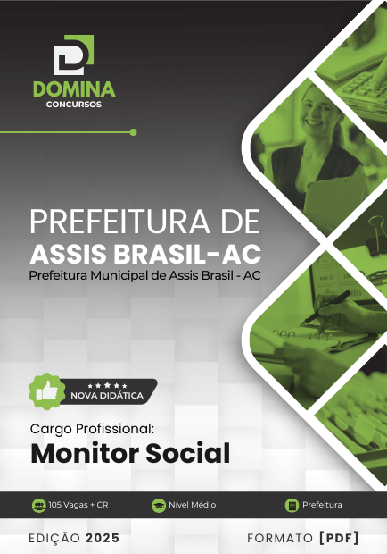Apostila Monitor Social Assis Brasil AC 2025