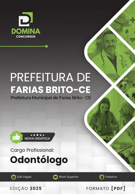 Apostila Odontólogo Farias Brito CE 2025