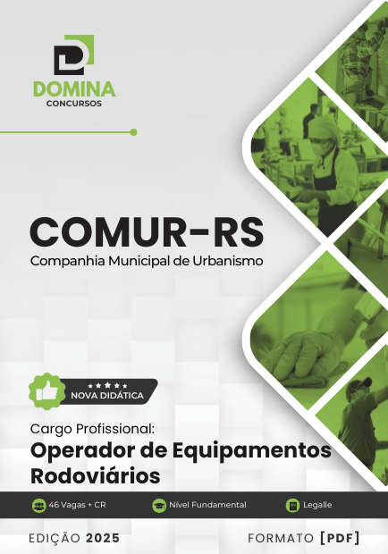 Apostila Operador de Equipamentos Rodoviários COMUR RS 2025