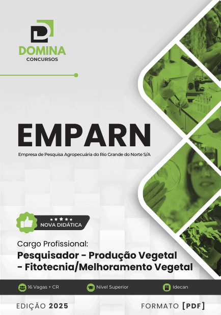 Apostila Pesquisador Melhoramento Vegetal EMPARN 2025