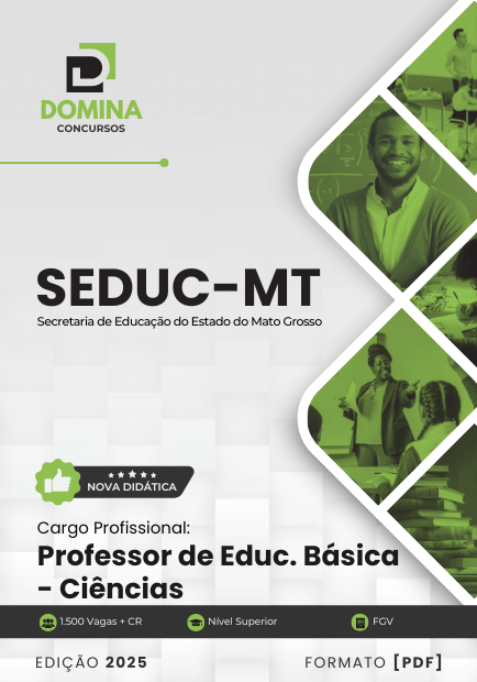 Apostila Professor de Ciências SEDUC MT 2025