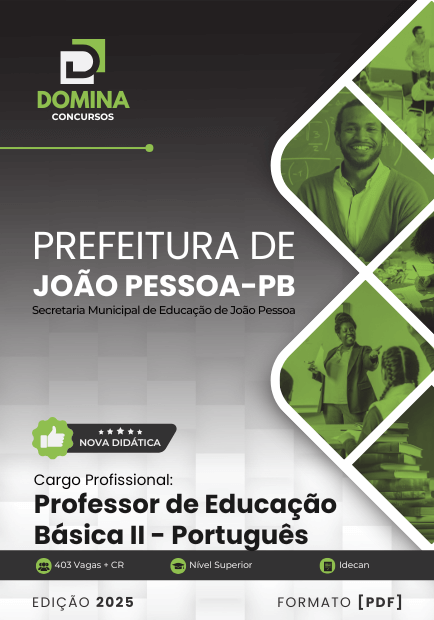 Apostila Professor de Português SME João Pessoa PB 2025