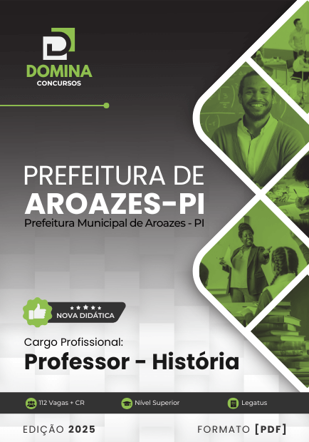 Apostila Professor de História Aroazes PI 2025