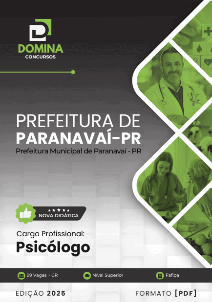 Apostila Psicólogo Paranavaí PR 2025