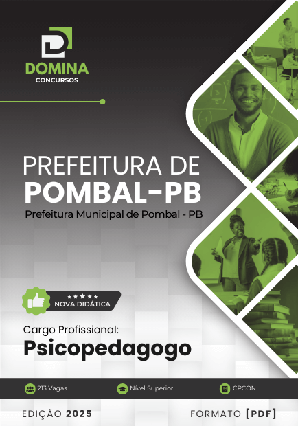 Apostila Psicopedagogo Pombal PB 2025