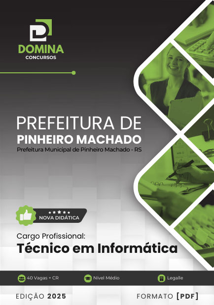 Apostila Técnico Informática Pinheiro Machado RS 2025