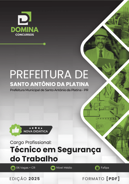 Apostila Técnico Segurança Trabalho Santo Antônio Platina PR 2025