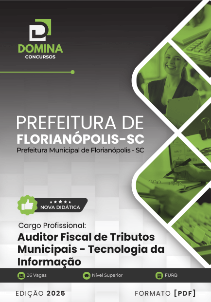 Apostila Auditor Fiscal TI Florianópolis SC 2025