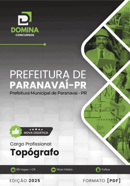 Apostila Topógrafo Paranavaí PR 2025