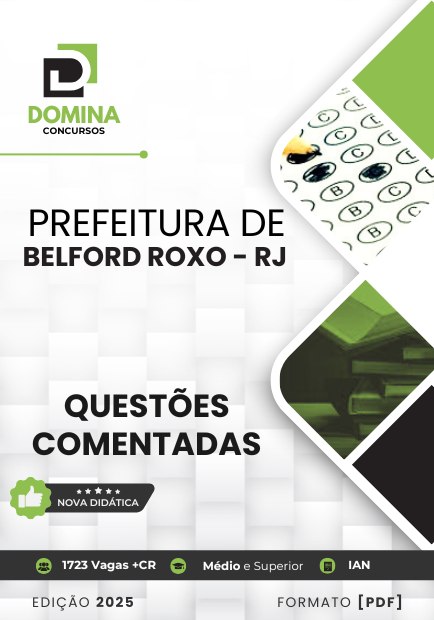 Questões Comentadas Belford Roxo RJ 2025