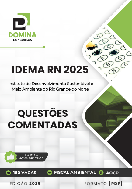 220 Questões Comentadas Fiscal Ambiental IDEMA RN 2025