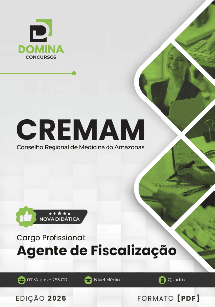 Apostila Agente de Fiscalização CREMAM 2025