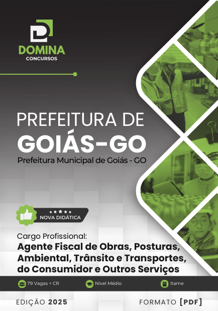 Apostila Agente Fiscal Goiás GO 2025