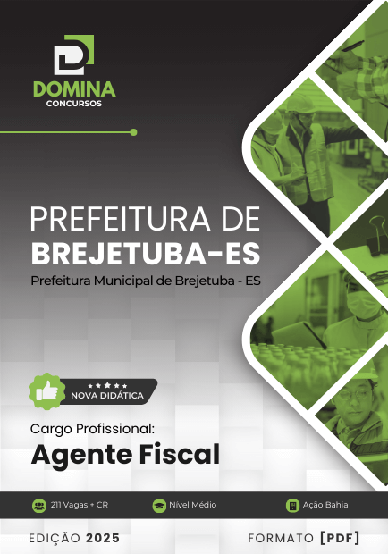 Apostila Agente Fiscal Brejetuba ES 2025