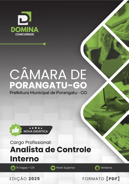 Apostila Analista de Controle Interno Câmara Porangatu GO 2025