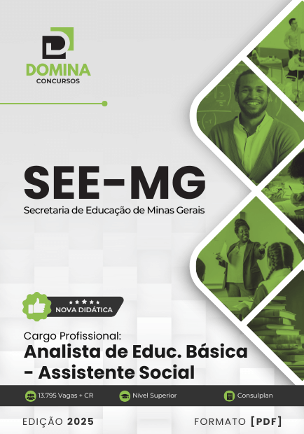 Apostila Assistente Social SEE MG 2025
