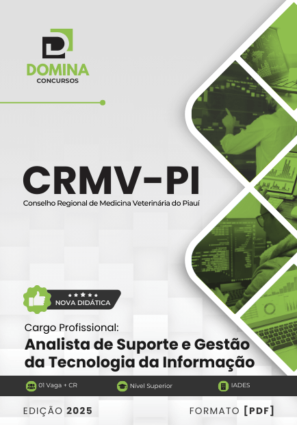 Apostila Analista Gestão Tecnologia Informação CRMV PI 2025
