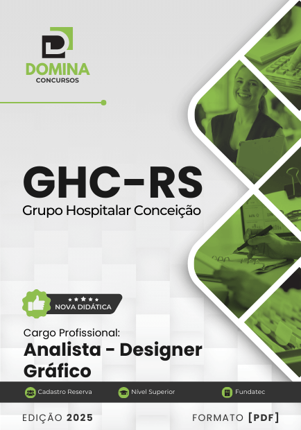 Apostila Analista Designer Gráfico GHC RS 2025