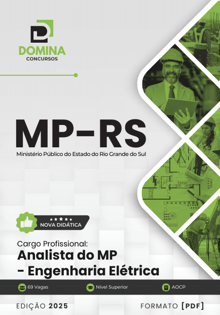 Apostila Analista Engenharia Elétrica MP RS 2025
