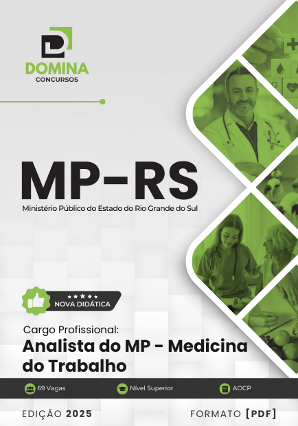 Apostila Analista Medicina do Trabalho MP RS 2025
