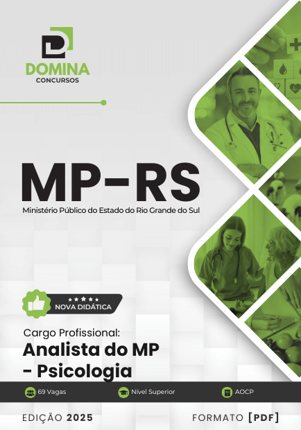 Apostila Analista Psicologia MP RS 2025