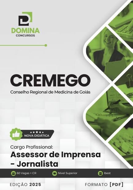 Apostila Assessor de Imprensa Jornalista CREMEGO 2025