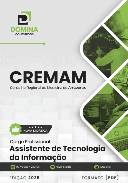 Apostila Assistente Tecnologia Informação CREMAM 2025