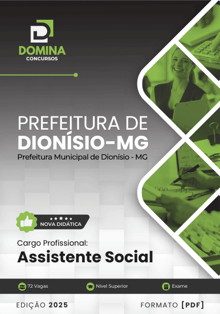 Apostila Assistente Social Dionísio MG 2025