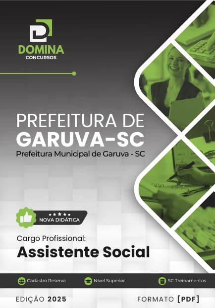 Apostila Assistente Social Garuva SC 2025